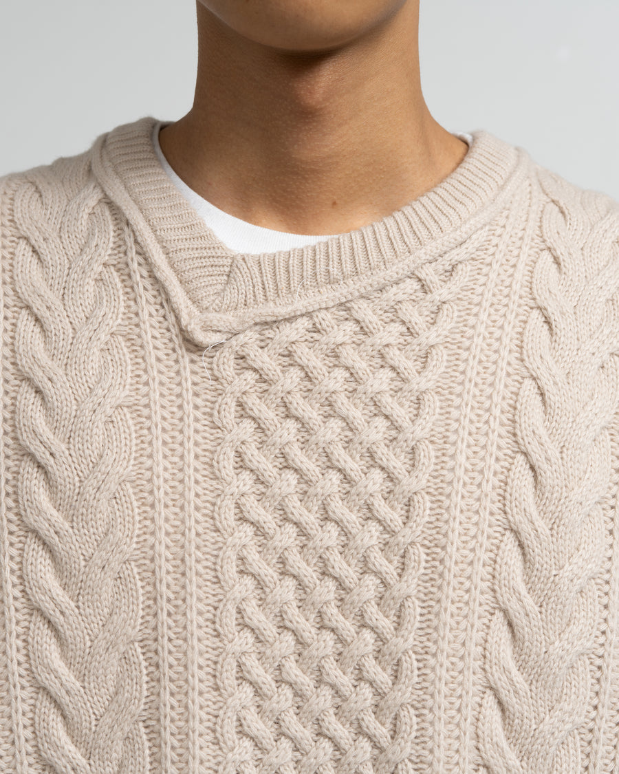 FRANKENSTEIN CABLE KNIT