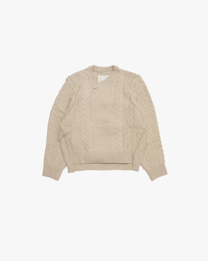 FRANKENSTEIN CABLE KNIT