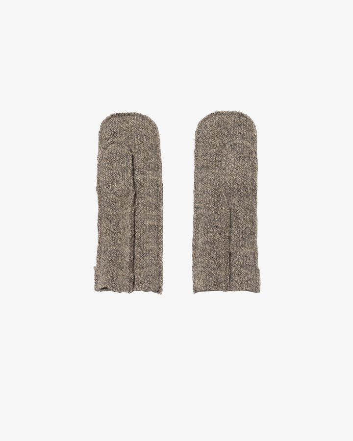 HEAVY KNIT MITTENS