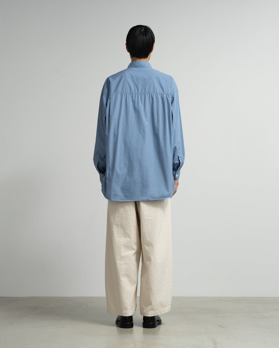 Botanical Dyed Broad L/S Oversized Regular Collar Shirt – Graphpaper