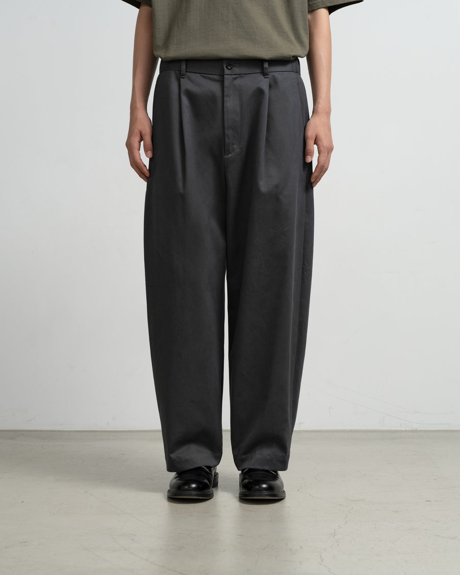 Suvin Chino Wide Tapered Trousers – Graphpaper