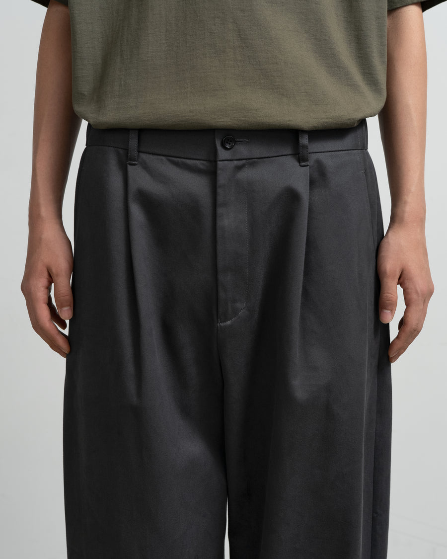 Suvin Chino Wide Tapered Trousers – Graphpaper