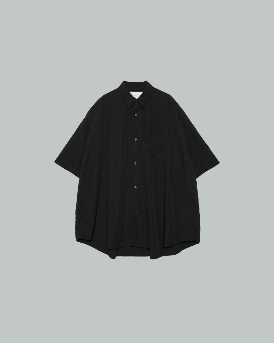 Broad Multi Stripe S/S Oversized Regular Collar Shirt – Graphpaper