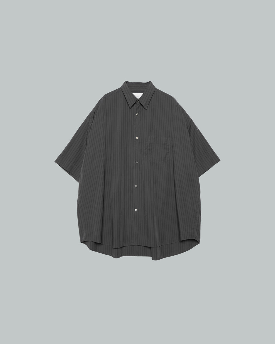 Broad Multi Stripe S/S Oversized Regular Collar Shirt – Graphpaper