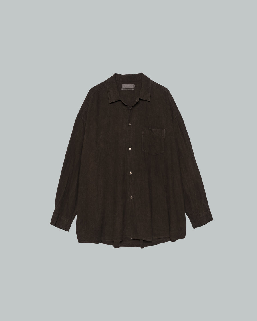 グラフペーパー SILK NOIL VISCOSE SLEEPING SHIRT Silk Noil Viscose Sleeping Shirt – Graphpaper