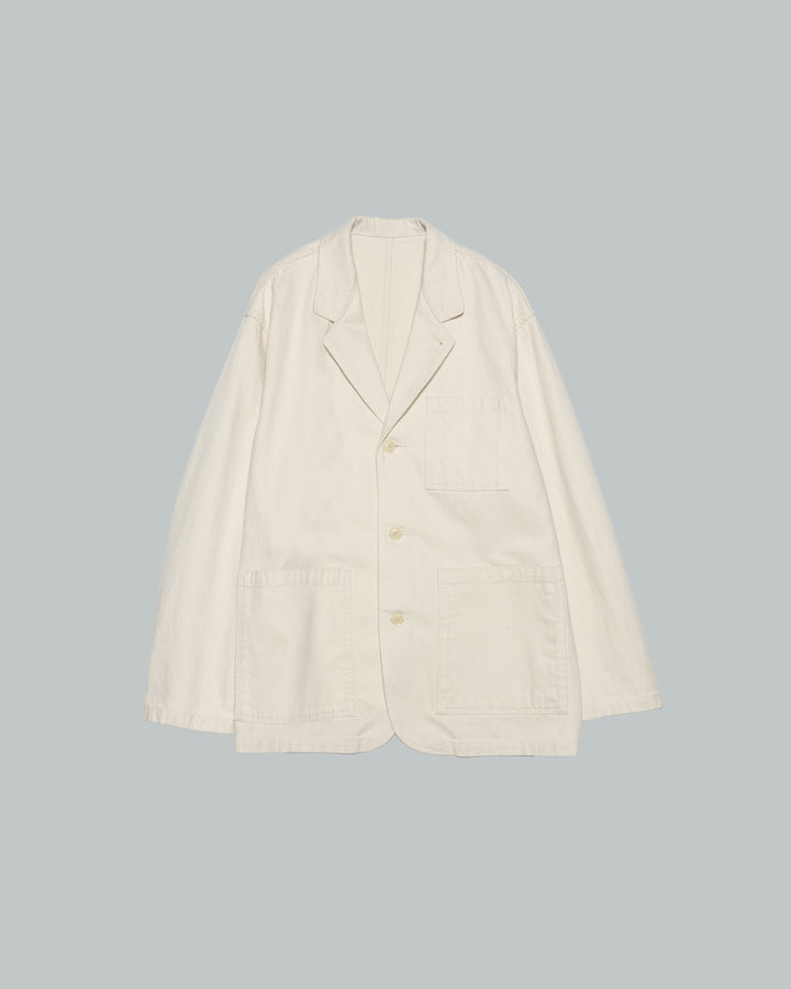 Recycled Cotton Twill Work Jacket