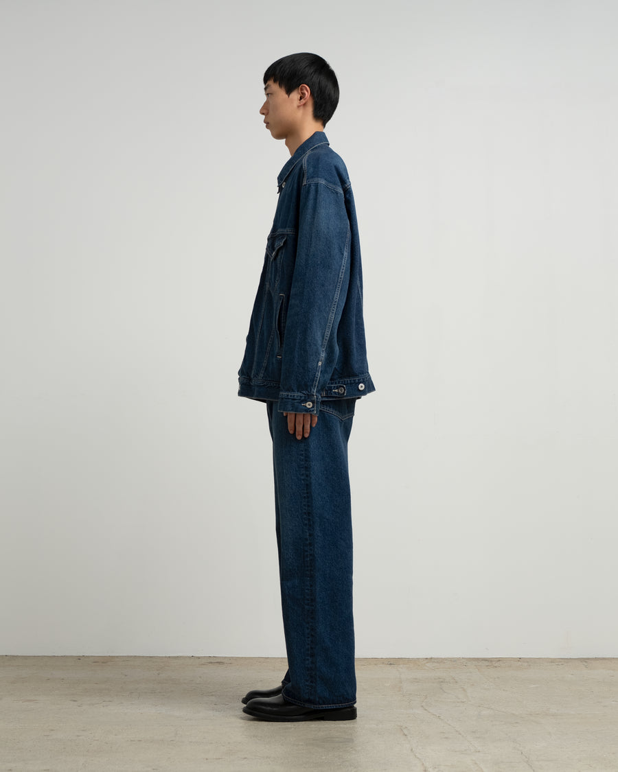 Recycled Cotton Denim Trucker Jacket – Graphpaper