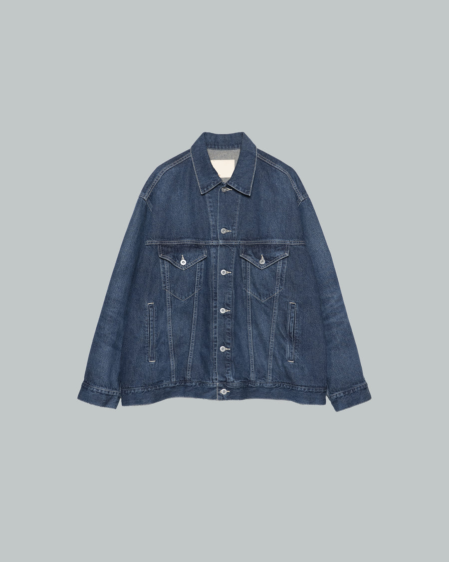 Recycled Cotton Denim Trucker Jacket – Graphpaper