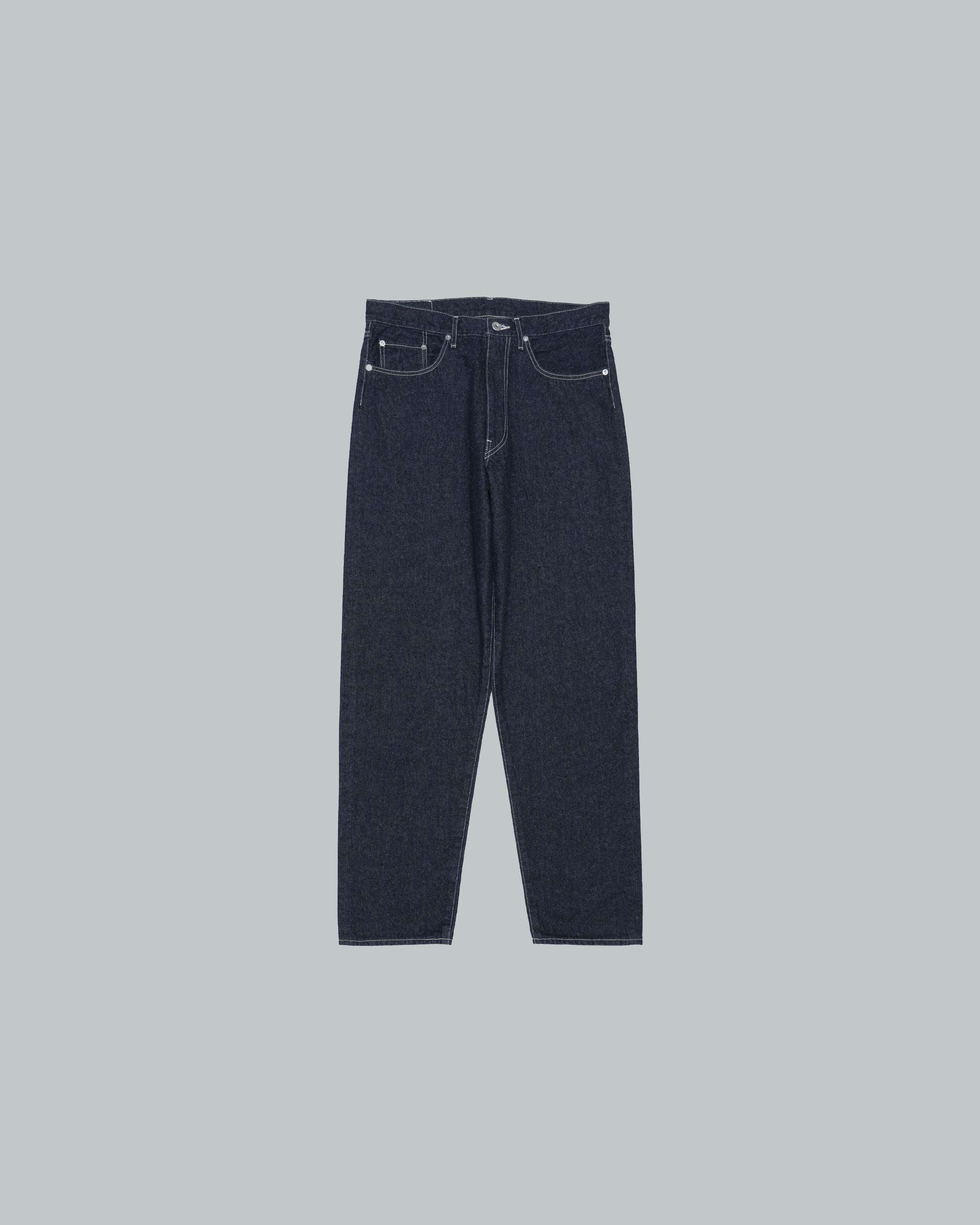 Recycled Cotton Denim Five Pocket Tapered Pants – Graphpaper