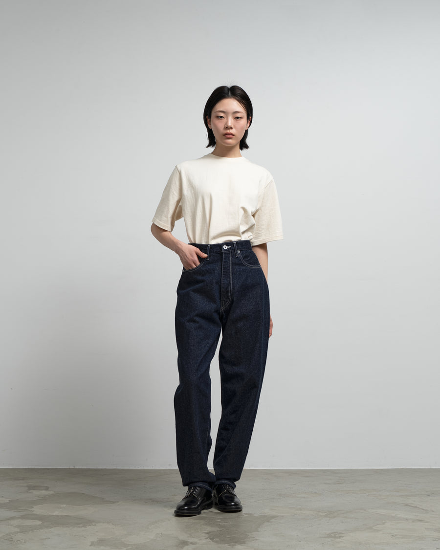 Recycled Cotton Denim Five Pocket Tapered Pants – Graphpaper