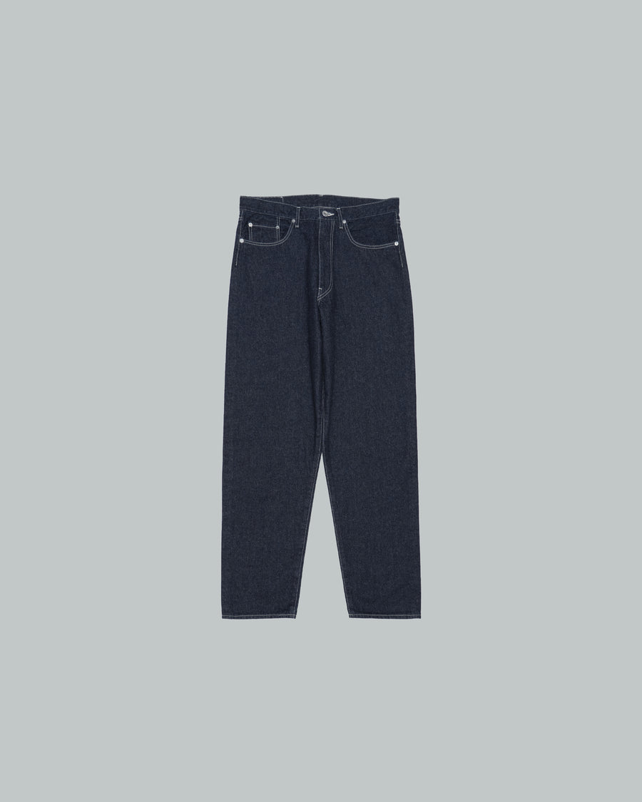 Recycled Cotton Denim Five Pocket Tapered Pants – Graphpaper