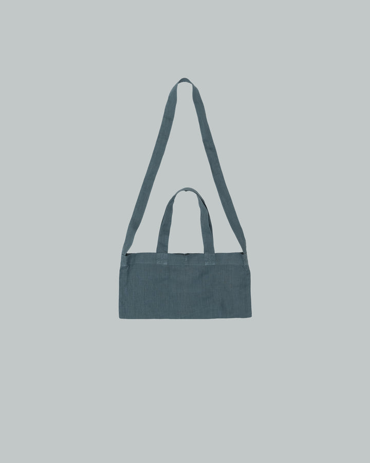 Wine Dregs Dyed Linen Wine Bag