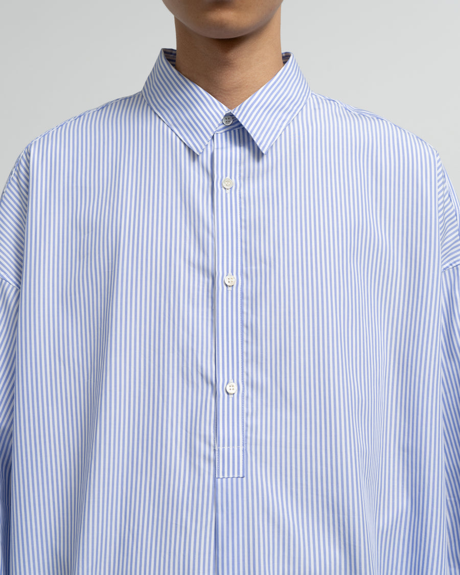 Broad Stripe L/S Pullover Shirt – Graphpaper