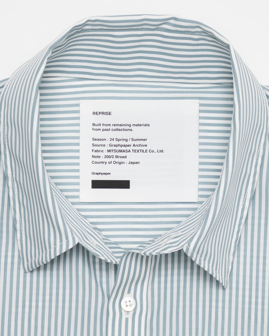 Broad Stripe L/S Pullover Shirt – Graphpaper
