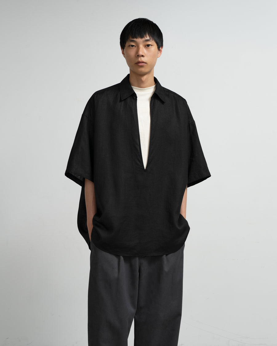 Linen S/S Skipper Shirt – Graphpaper