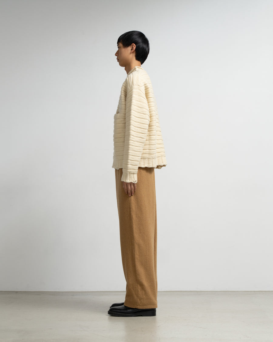 Button fly pants ①