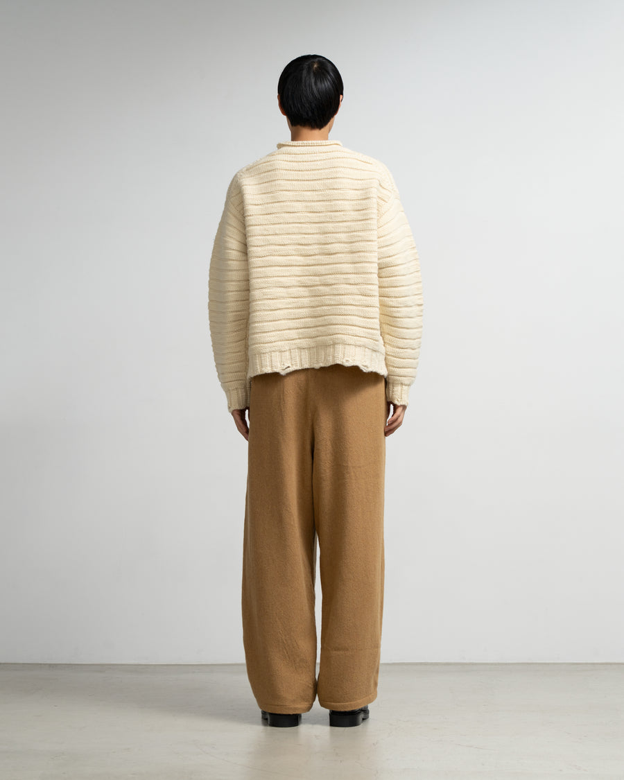 Button fly pants ①