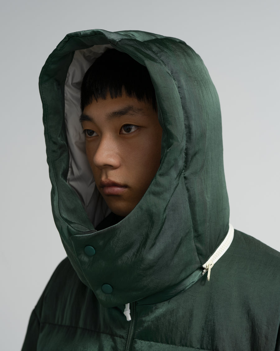 Hoodie puffer jacket (F/CE. × DIGAWEL)