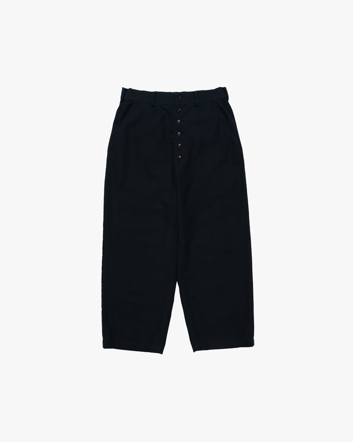 Button fly pants
