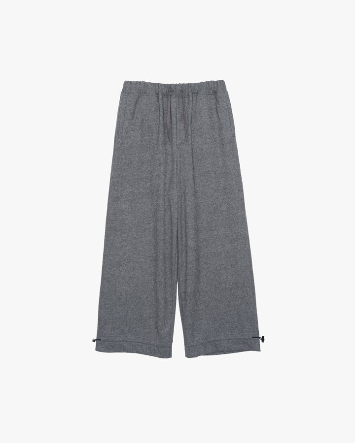 Hem gathers pants