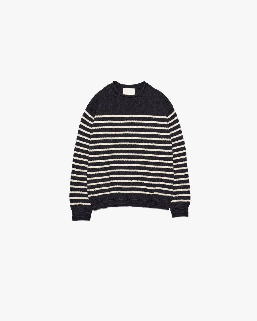 PANEL BORDER SWEATER