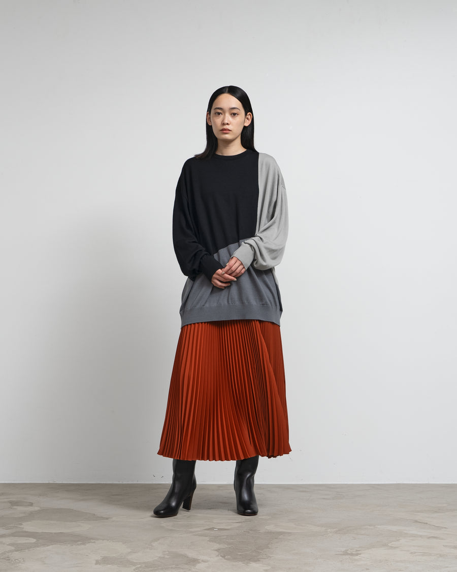 Fine Wool Intarsia Knit