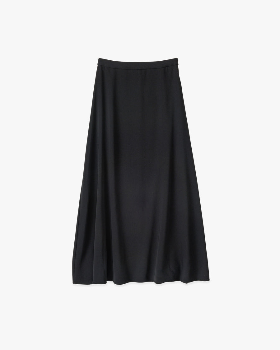 Satin Flare Skirt