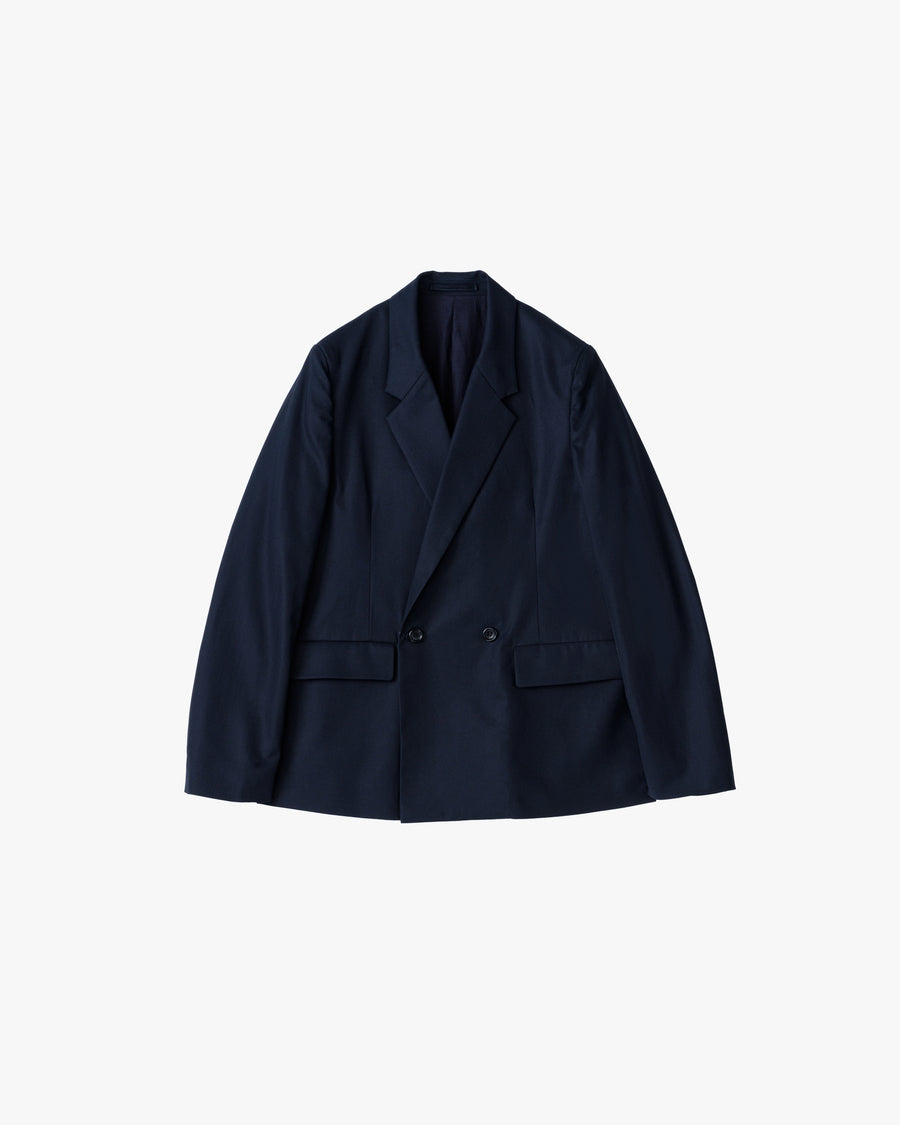 Wooly Cotton Twill Double Jacket