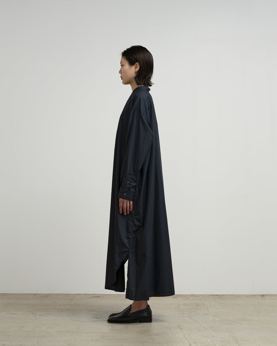 Broad Band Collar Oversized Shirt Dress – Graphpaper