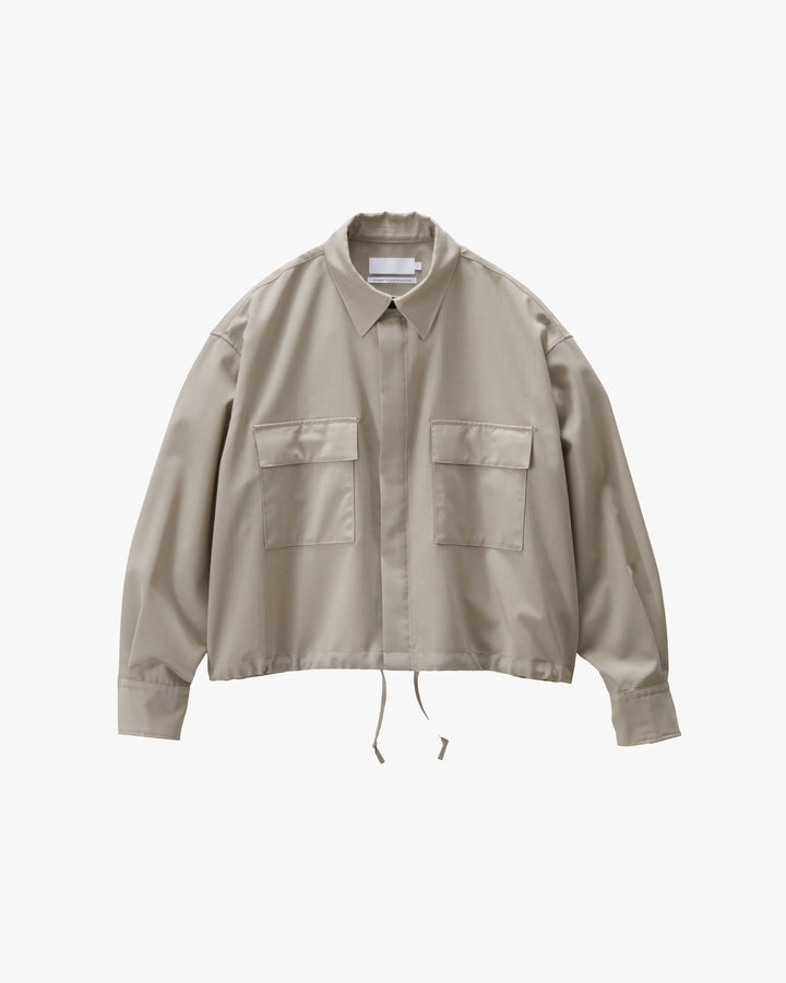 Techno Wool Tropical Shirt Blouson