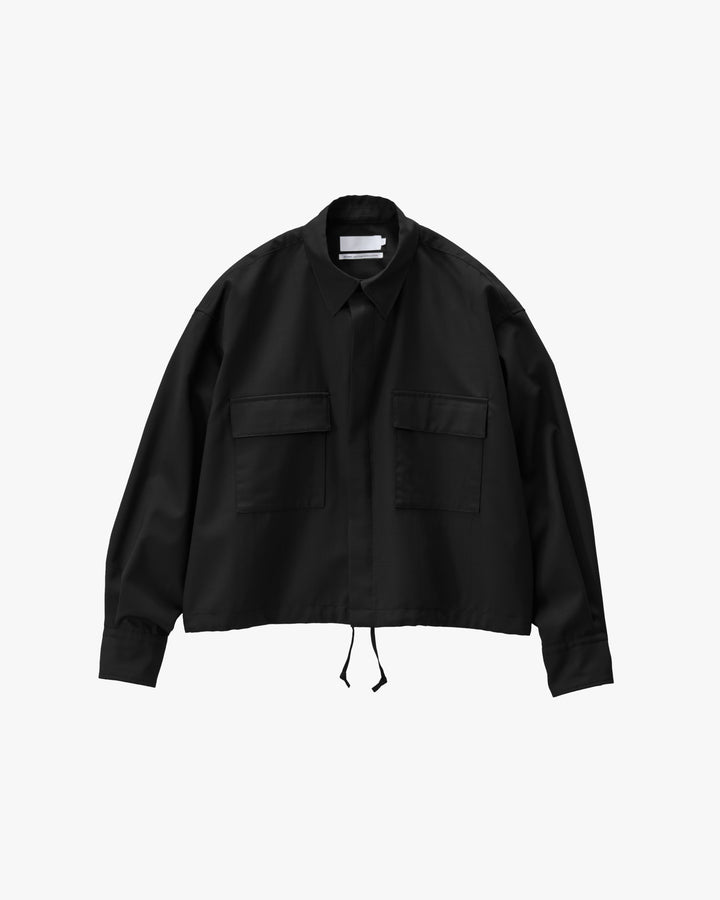 Techno Wool Tropical Shirt Blouse