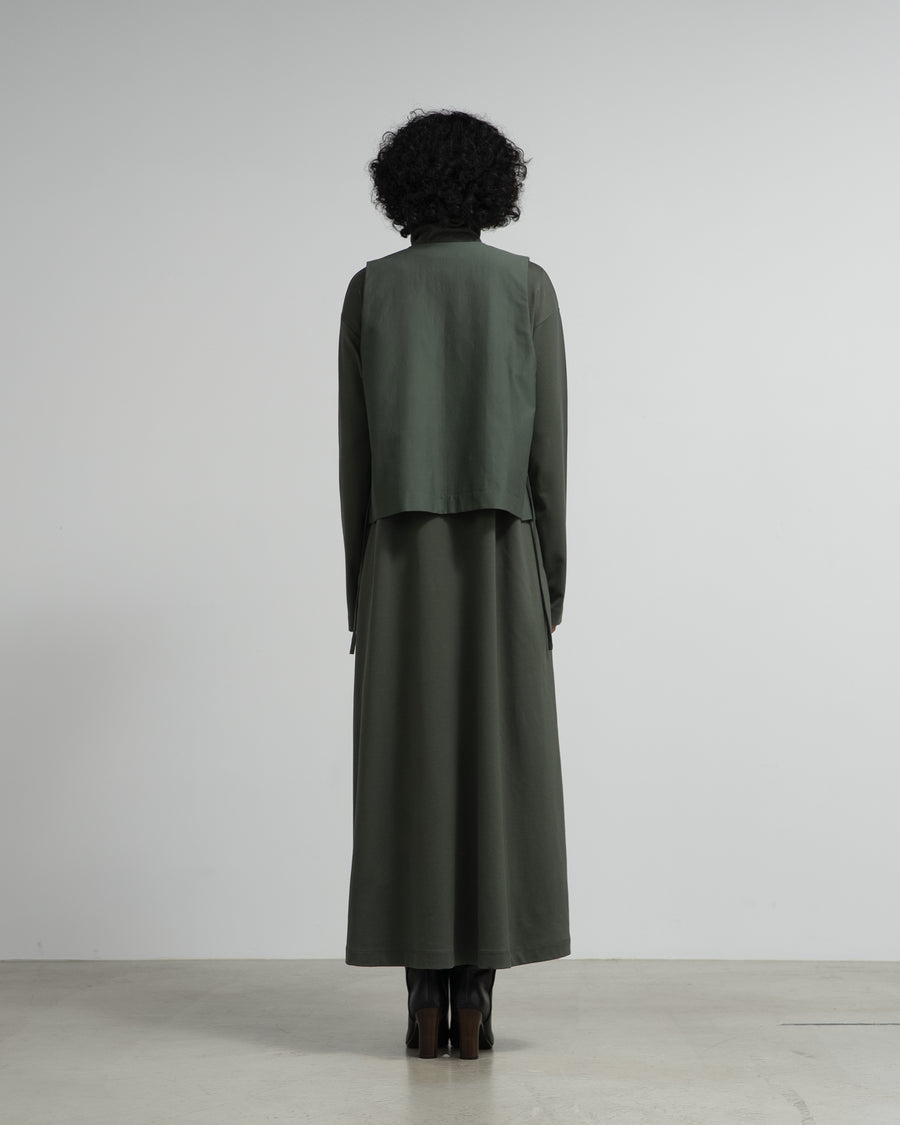 Brushed Mockrody High Neck Dress