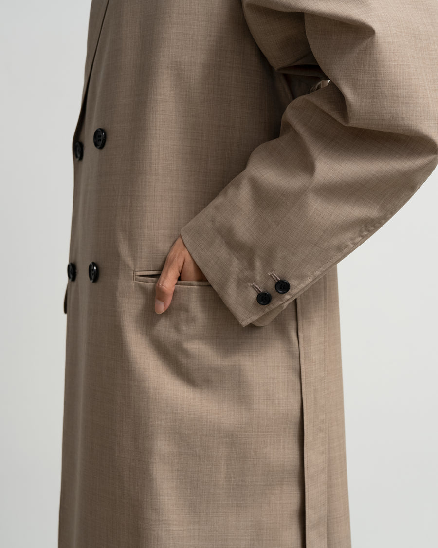 Fine Wool Heather Oversized Coat – Graphpaper