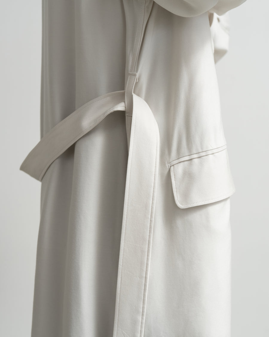 ジャケット・アウター Graphpaper Viscose Cupro Oversized Coat Viscose Cupro Back Satin Oversized Coat – Graphpaper