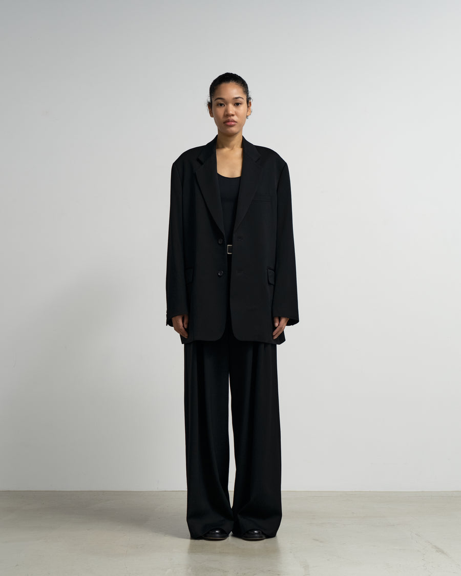 Wool Doeskin Two Tuck Wide Pants – Graphpaper