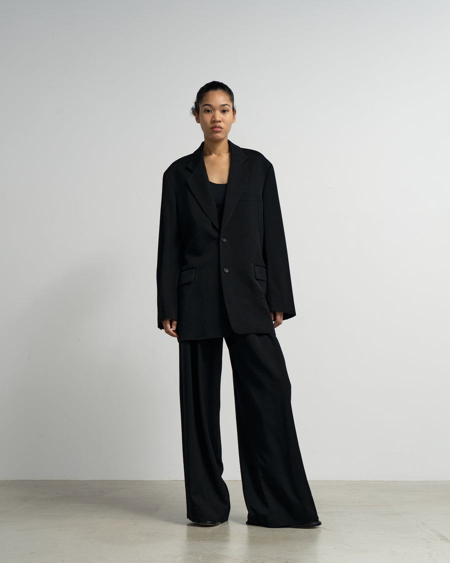 パンツ Wool Doeskin Extra Wide Trousers Wool Doeskin Two Tuck Wide Pants – Graphpaper