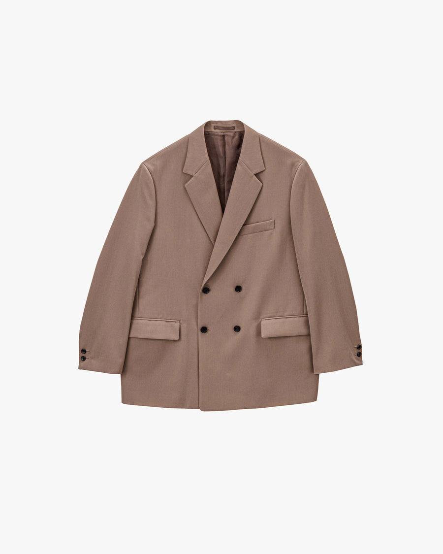 Resin Wool Gabardine Oversized Double Jacket – Graphpaper
