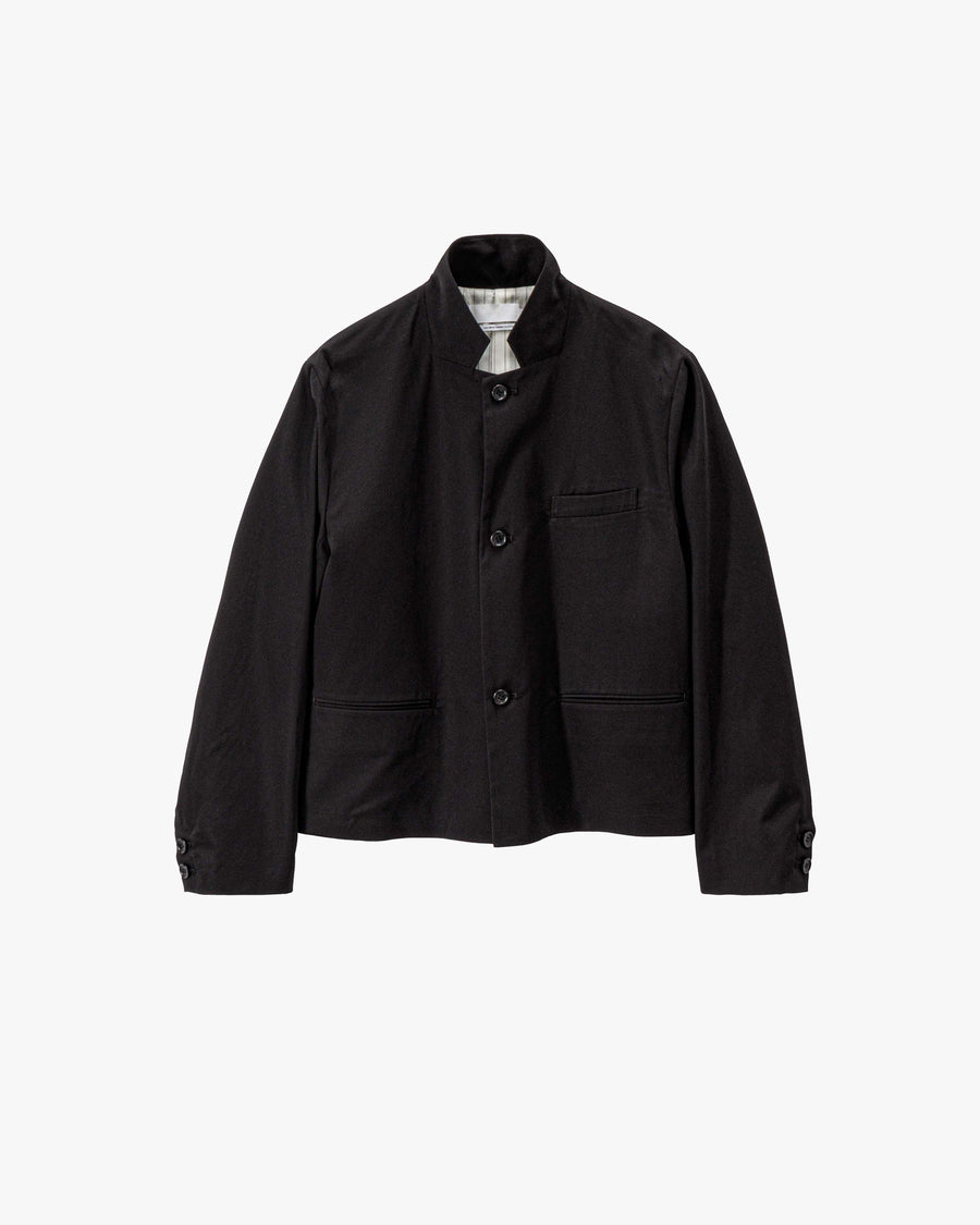 新品 Graphpaper Stand Collar Short Jacket Brushed Cotton Gabardine Stand Collar Jacket – Graphpaper
