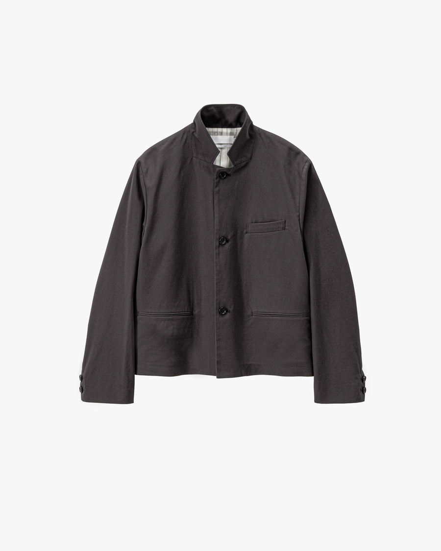 SALE- Brushed Cotton Gabardine Stand Collar Jacket – Graphpaper