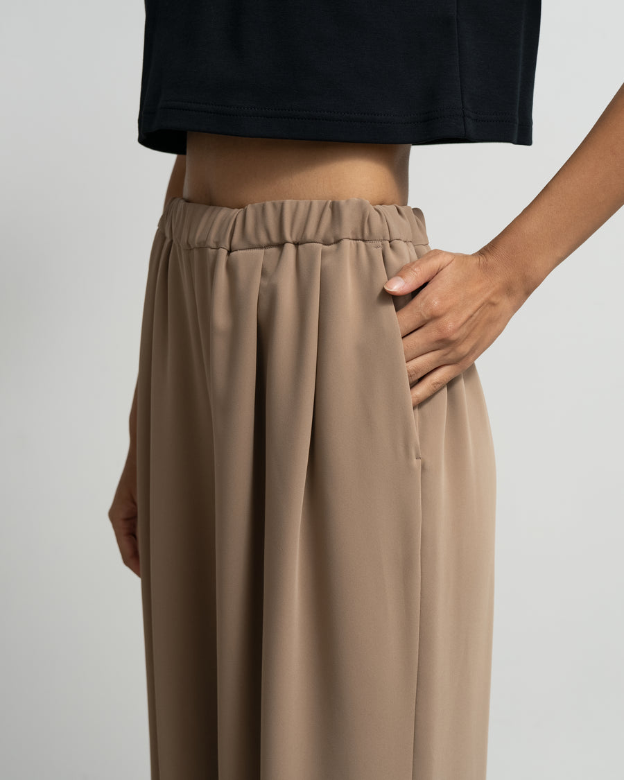 Satin Easy Wide Pants – Graphpaper