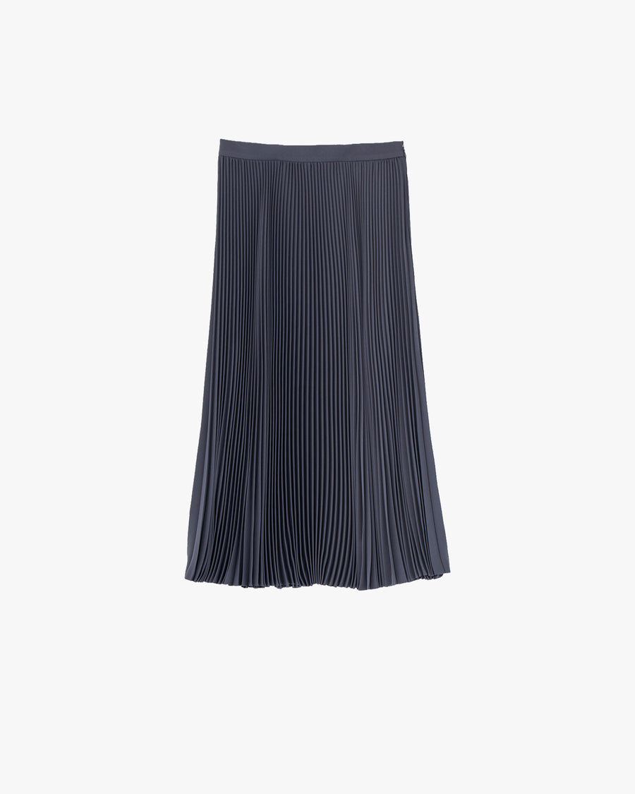 Satin Pleats Skirt – Graphpaper