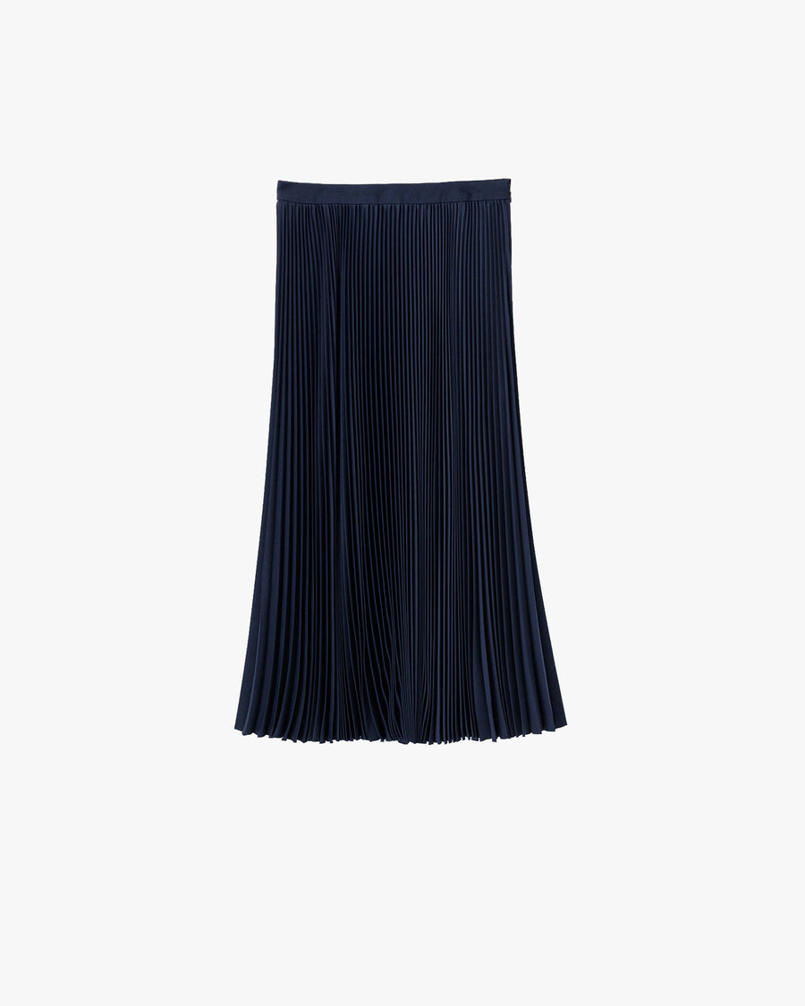 Satin Pleats Skirt – Graphpaper