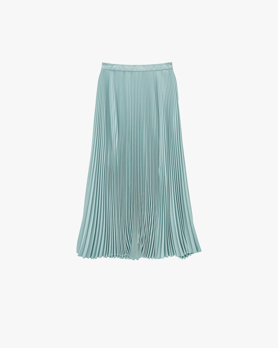 Satin Pleats Skirt – Graphpaper