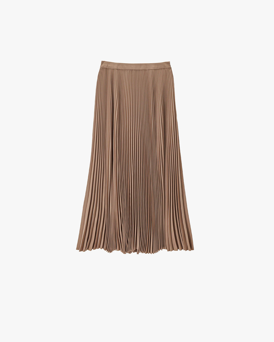 Satin Pleats Skirt – Graphpaper