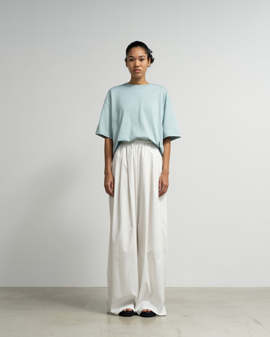 Silicon Poplin Two Tuck Easy Wide Pants – Graphpaper
