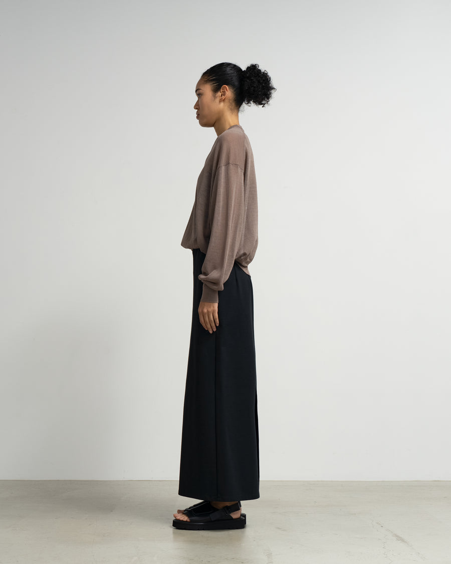 Coiled Wool Nylon Oversized Crew Neck Knit – Graphpaper