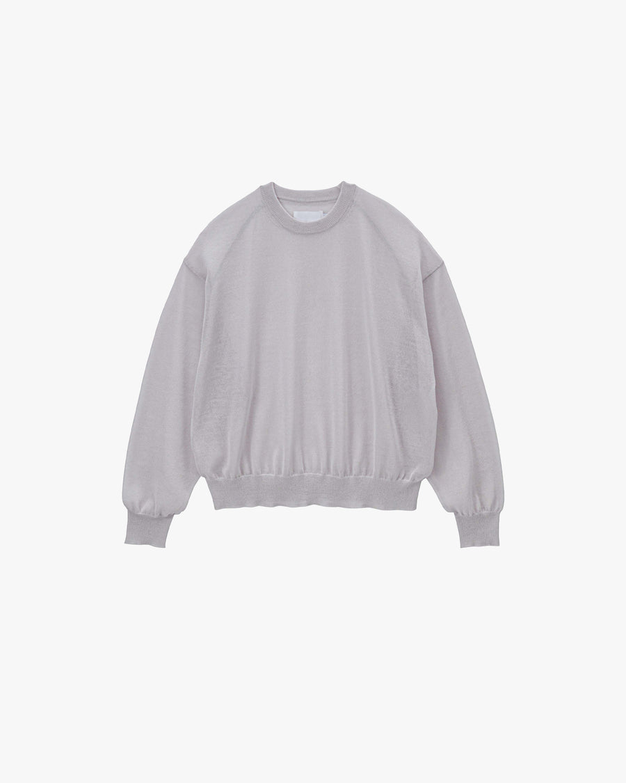 Coiled Wool Nylon Oversized Crew Neck Knit – Graphpaper
