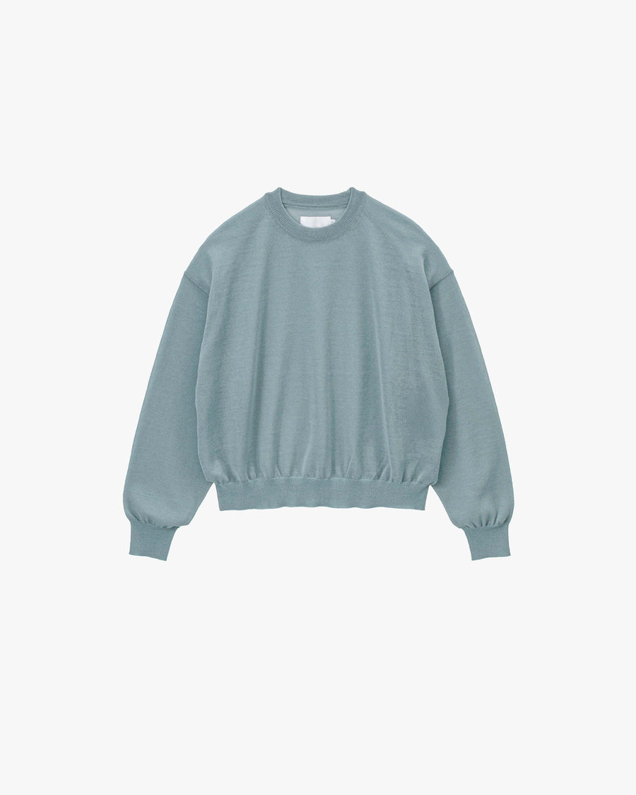 Coiled Wool Nylon Oversized Crew Neck Knit – Graphpaper