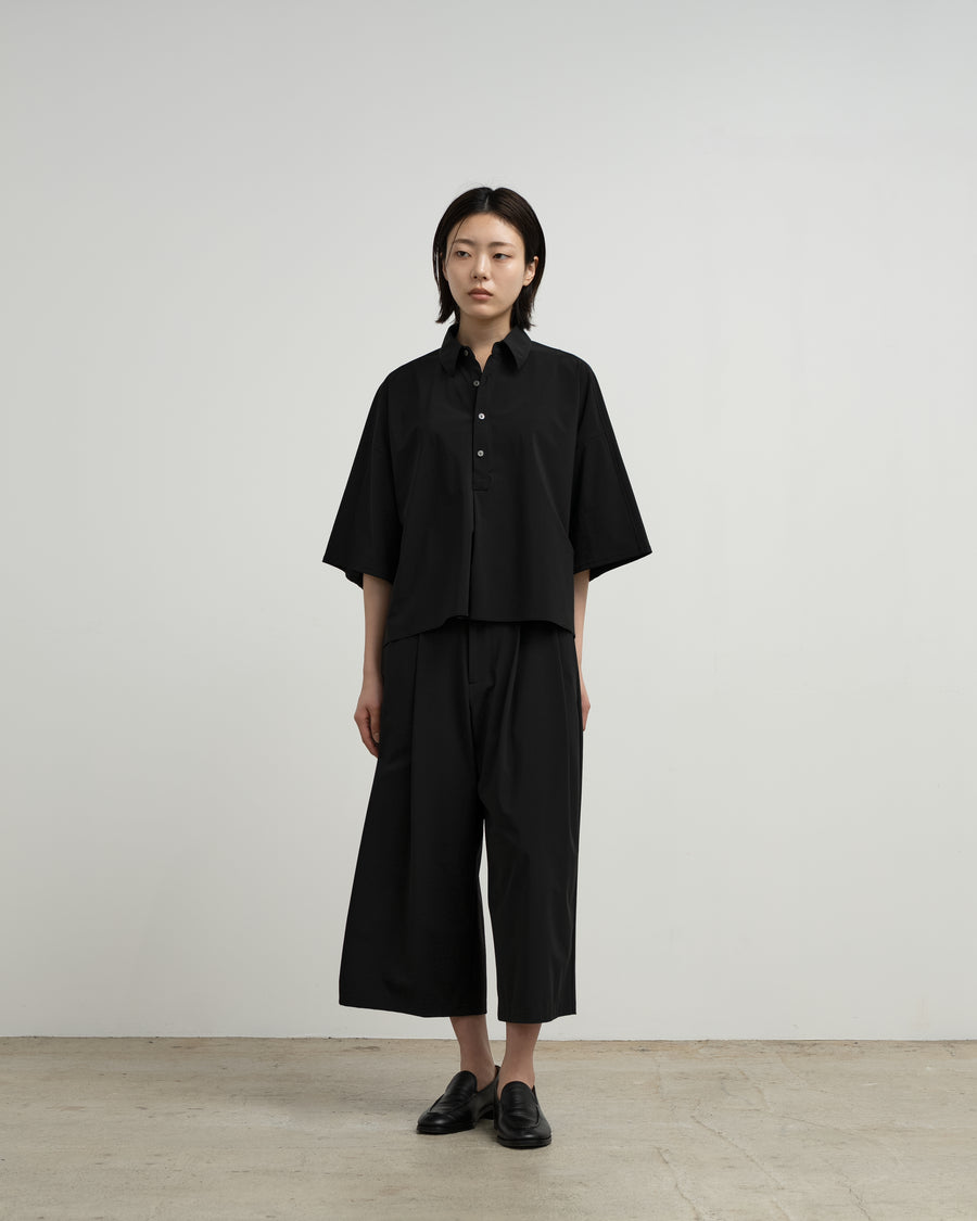 Flex Tricot Two Tuck Wide Cropped Pants – Graphpaper