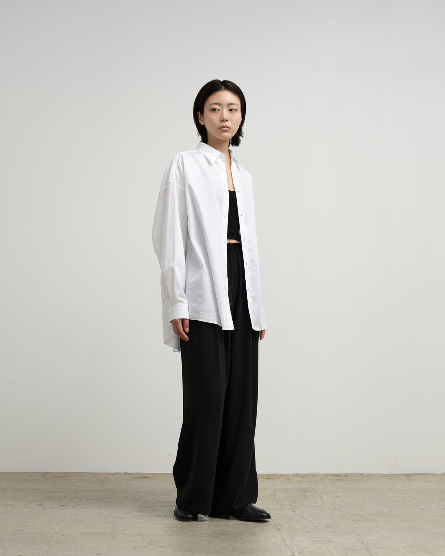 トップス Graphpaper Broad Oversized Shirt Broad L/S Oversized Regular Collar Shirt – Graphpaper